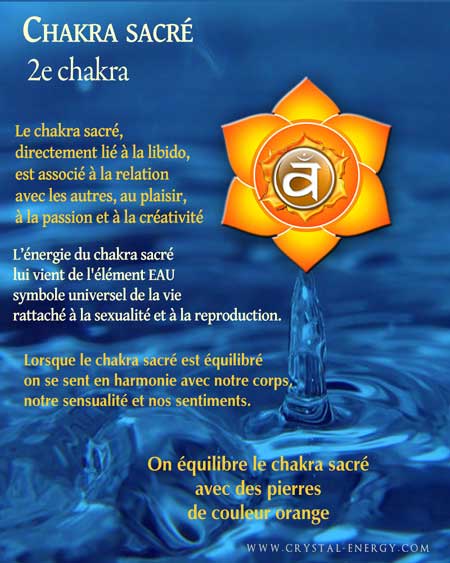 2e chakra – chakra sacré propriétés du chakra du corps