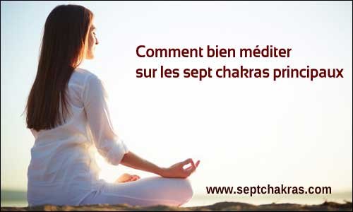 mediter sept chakras principaux