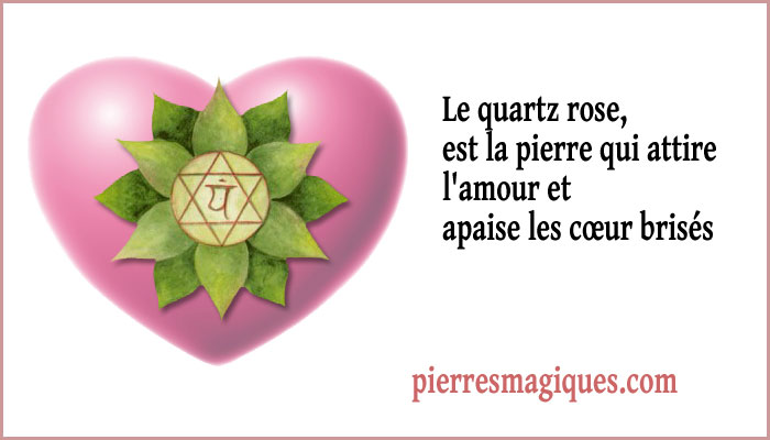 Le quartz rose la pierre qui attire l’amour et apaise les cœur brisés