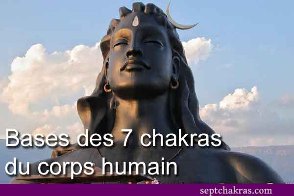 Les bases des 7 chakras du corps humain