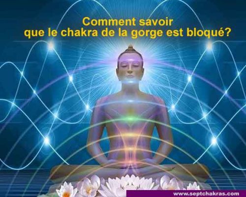 Comment savoir que le chakra de la gorge est bloqué?