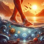 Équilibrer les chakras des pieds et des genoux