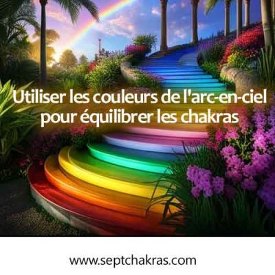 Utiliser les couleurs de l’arc-en-ciel pour équilibrer les chakras