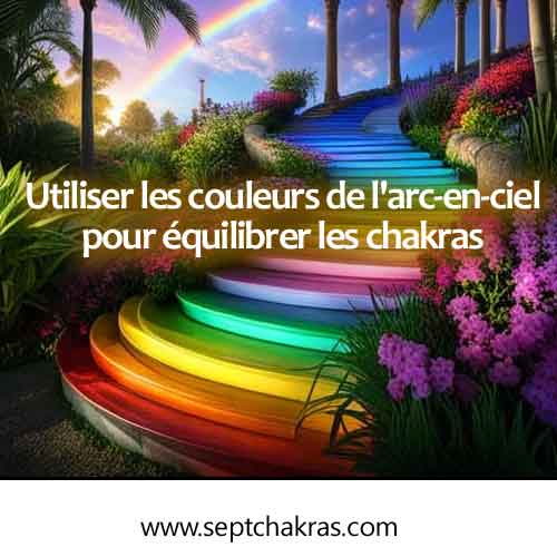 Utiliser les couleurs de l'arc-en-ciel pour équilibrer les chakras
