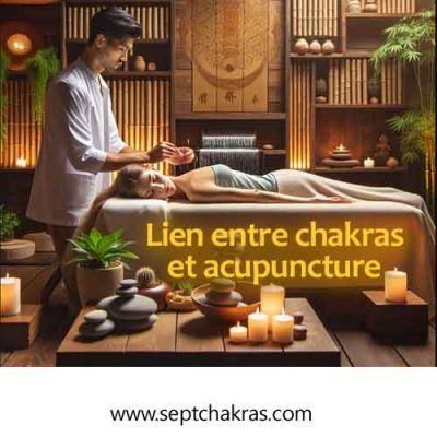 Lien entre chakras et acupuncture