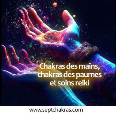 Chakras des mains, chakras des paumes et soins reiki
