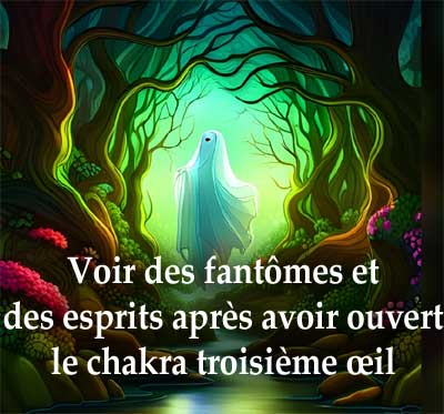 Voir des fantômes et des esprits après avoir ouvert le chakra troisième œil