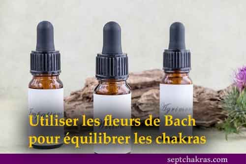 Utiliser les fleurs de Bach pour équilibrer les chakras