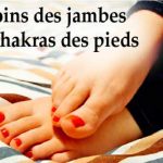 soin de ses jambes et de sa circulation sanguine avec les chakras des pieds